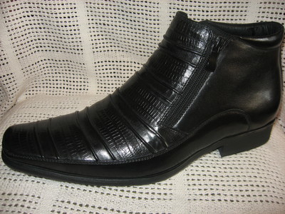 Зимние ботинки натур. кожа натур. мех CARLO DELARI оригинал р.40 мод.КZ70
