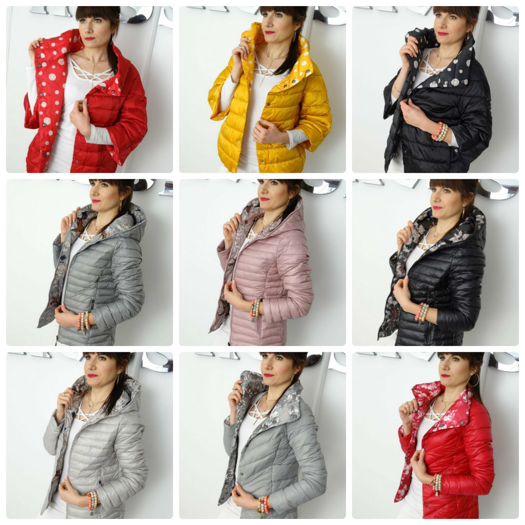 Двусторонняя женская весенняя куртка: 1620 грн - демисезонная верхняя одежда в Львове, объявление №7136444 Клубок (ранее Клумба)