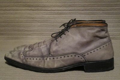 Стильные кожаные ботинки - броги Noir & Co. Греция. 44 р.