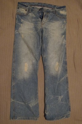 Очень своеобразные джинсы Burton Denim est 1900. Англия. 34/34.