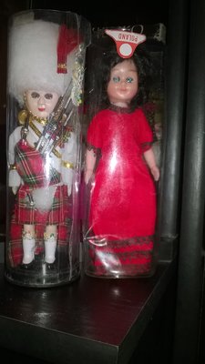 Кукла винтажная коллекционная,целлулоид,винтаж в национальных костюмах