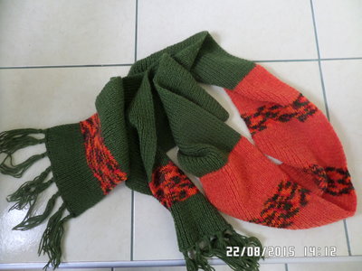 класний теплий вязаний шарф ДОВГИЙ