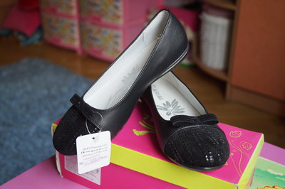 Туфли ортопедические для девочки новые чёрные размер 32