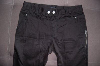 брюки черные Sisley, штаны, черные, оригинал, 48