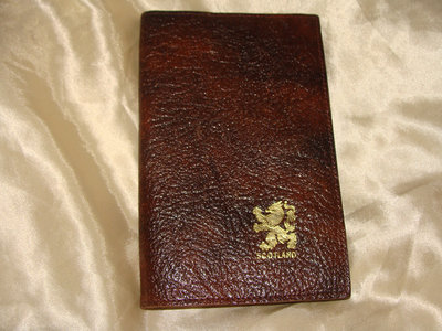 мужской кошелек портмоне Scotland кожа оригинал Англия идеал Louis Vuitton Burberry Gucci
