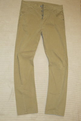 Узкие джинсы высокой посадки цвета койот Denim Co. Англия 32/32.