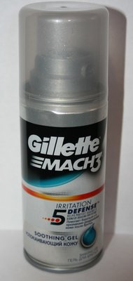 Гель для бритья Gillette mach3 объем 75 мл.