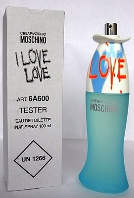moschino love tester