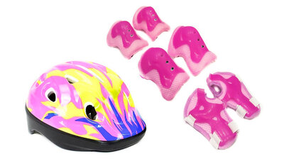 Шлем и защита для роликов, скейтов, велосипедов Большой выбор