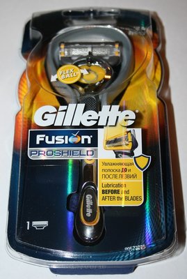 Новинка Станок для бритья Gillette Fusion Proshield с одним картриджем и подставкой