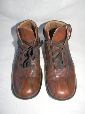 Мужские кожаные ботинки Geox р.40 дл.ст 26см
