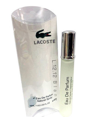 Lacoste Eau De L.12.12 Blanc 20 ml для мужчин