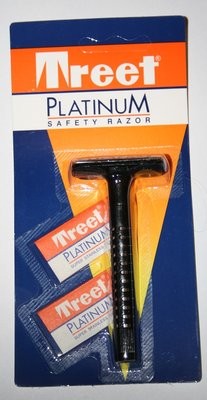 Классический станок для бритья Treet Platinum 2 лезвия
