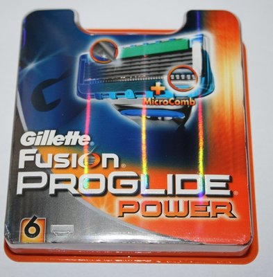 Gillette fusion proglide power оригинал Германия 8 штук в упаковке