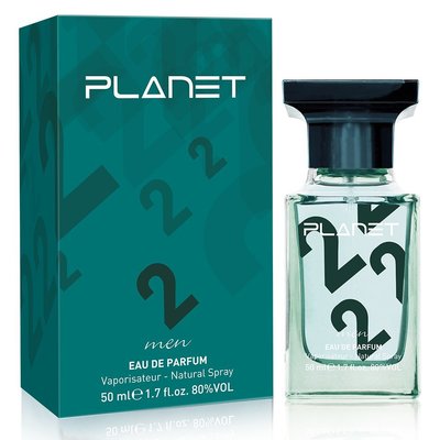 Мужская парфюмированная вода Planet Green 2 -50 мл юнайс