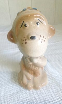 Сувенир обезьянки, керамика
