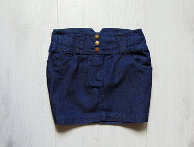 Стильная джинсовая юбка для девочки. Miss e-vie. Размер 12-13 лет. Состояние новой вещи