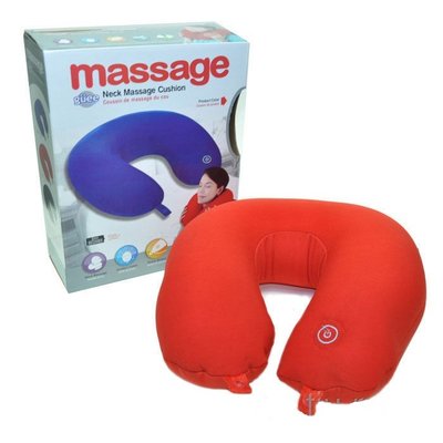 Подушка для путешествий Neck Massage Cushion - массажная подушка