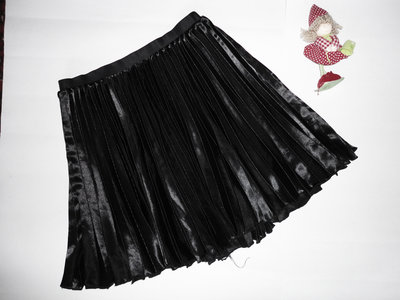 Черная юбка школьная юбка H&M 14 лет талия 62-80, дл. 40 