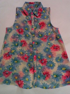 блузка шифоновая нарядная для девочки Primark на 9-10лет