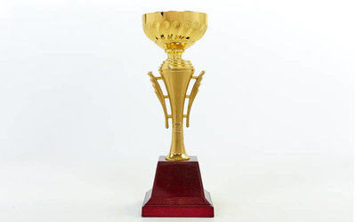 Кубок спортивный C-913D, золото металл пластик, высота 30см