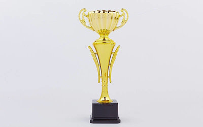 Кубок спортивный с ручками Best C-8895A пластик, высота 34см