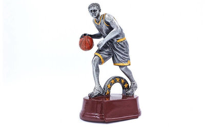 Награда спортивная Баскетбол статуэтка наградная C-1557 21х13х9см