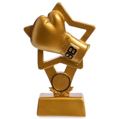 Награда спортивная Бокс статуэтка наградная Боксерские перчатки C-1512-B5 18х11,5х5см