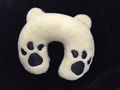 Дорожная подушка-рогалик Лапки панды