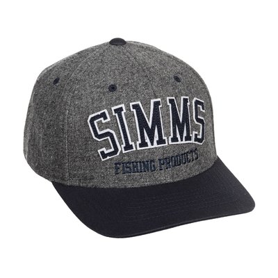Теплая шерстяная шапка бейсболка Simms Wool Varsity Baseball Cap Оригинал Сша