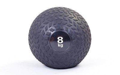 Мяч медицинский слэмбол Slam Ball 8кг 5729-8 диаметр 23см, вес 8кг