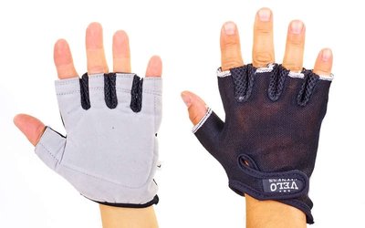 Перчатки спортивные перчатки для фитнеса Velo 3232 размер S-XL
