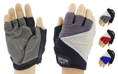 Перчатки спортивные перчатки для фитнеса Zel 6116 размер S-L