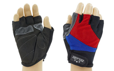 Перчатки спортивные перчатки для фитнеса Zel 6121 размер S-L
