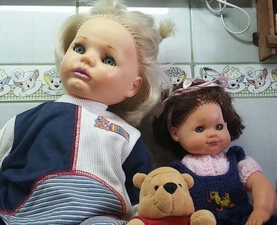 Винтажные куклы пупсы ляльки Черепашки Schildkrot цена за пару кукла лялька нюансы ремонт