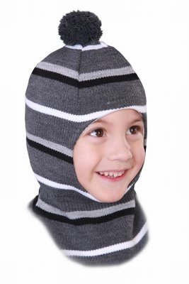 Шапка-Шлем для мальчика Женя Тм Бабасик