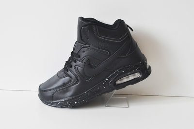 Зимние мужские кроссовки Nike airmax black копия