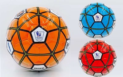 Мяч футбольный 5 Premier League 5825 3 цвета, сшит вручную