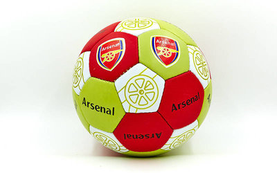 Мяч футбольный 5 гриппи Arsenal 0047-108 PVC, сшит вручную