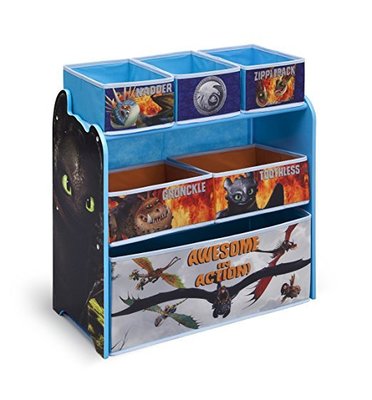 Delta Органайзер для игрушек с ящиками Как приручить дракона Multi-Bin Organizer DreamWorks Dragon 2