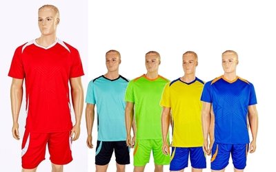 Футбольная форма подростковая Perfect 2016B 5 цветов, размер 120-150см