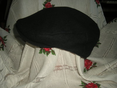 Супер кепка черного цвета keep away from р.l xl,64см.