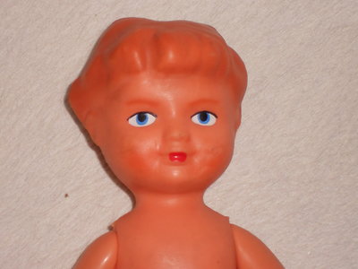 Скидка редкий винтажный кукла-малыш с рельефными волосами Гдр Германия оригинал 20 см