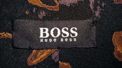 Брендовый стильный галстук от Hugo Boss.Оригинал.Шелк