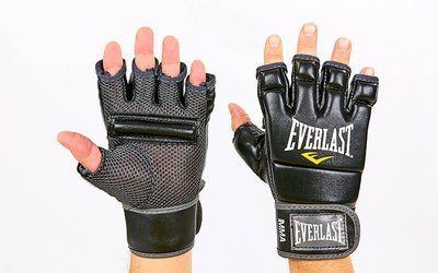 Перчатки для смешанных единоборств MMA Everlast 4402 размер L, кожа