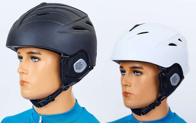 Шлем горнолыжный с механизмом регулировки 6295 размер S-L