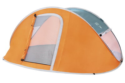 Палатка Nucamp оранжевая 4-х местная с чехлом 3069-4