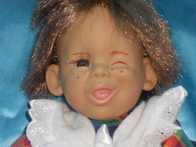 шикарная коллекционная характерная кукла Jesmar Испания оригинал клеймо винтаж 34 см