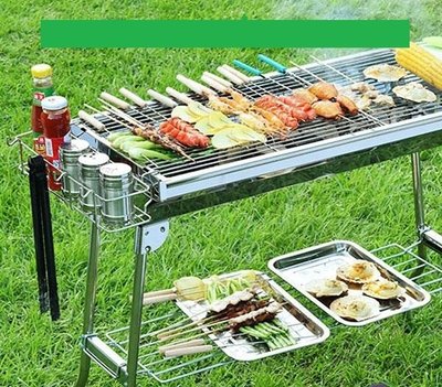 Складной мангал для барбекю и гриля BBQ Combined barbecue