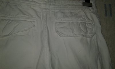 Белые шорты карго мужские размер М Massimo Dutti оригинал хлопок